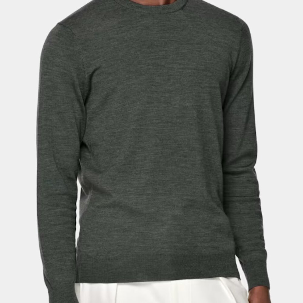 Men's Suitsupply 100% Merino Wool Crewneck Sweater